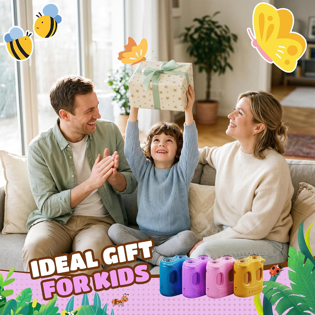 1000X Digital Mikroskop für Kinder Pocket: 2-in-1 Lupe &amp; 10X Teleskop - Geschenk für Jungen Mädchen