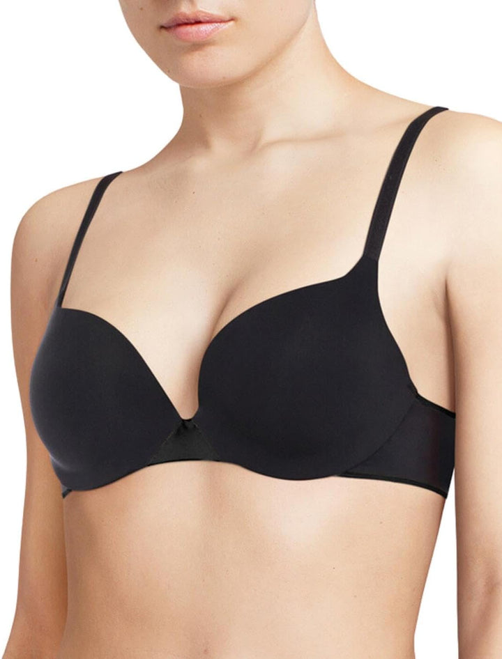 Chantelle ESSENTIALL LI BH SCH. MIT BUEG. EXTRA Push-UP BEIGE Dore 75A Schwarz, 75A Schwarz