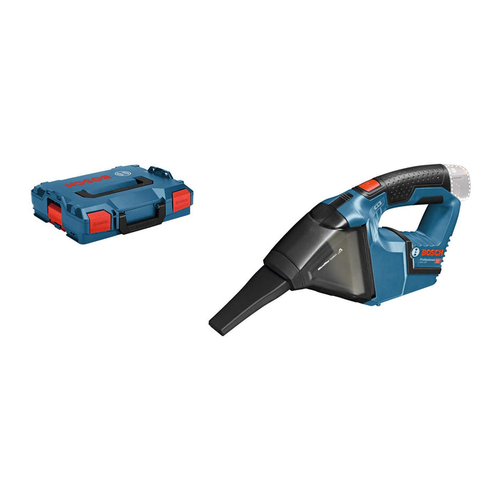 Bosch Professional 12V System Akku-Sauger GAS 12V (inkl. 1x Flachfaltenfilter, Fugendüse, ohne Akkus