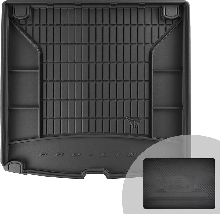FROGUM ProLine 3D Gummimatte Exklusive Auto Kofferraummatte Kofferraumwanne für BMW 5er E61 2003-201
