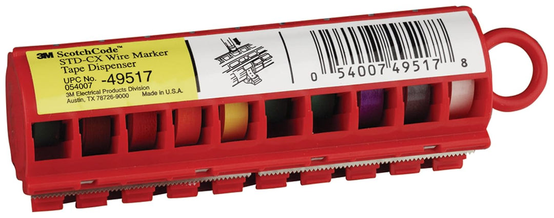 3M ScotchCode 49517 Drahtmarkierungsbandabroller STD-CX, Drahtmarkierungsbandabroller STD-CX