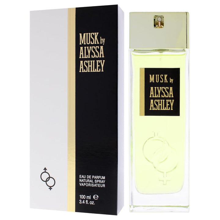 Alyssa Ashley - Musk Eau de Parfum Spray für Damen und Herren - 100 ml 100 ml (1er Pack), 100 ml (1e