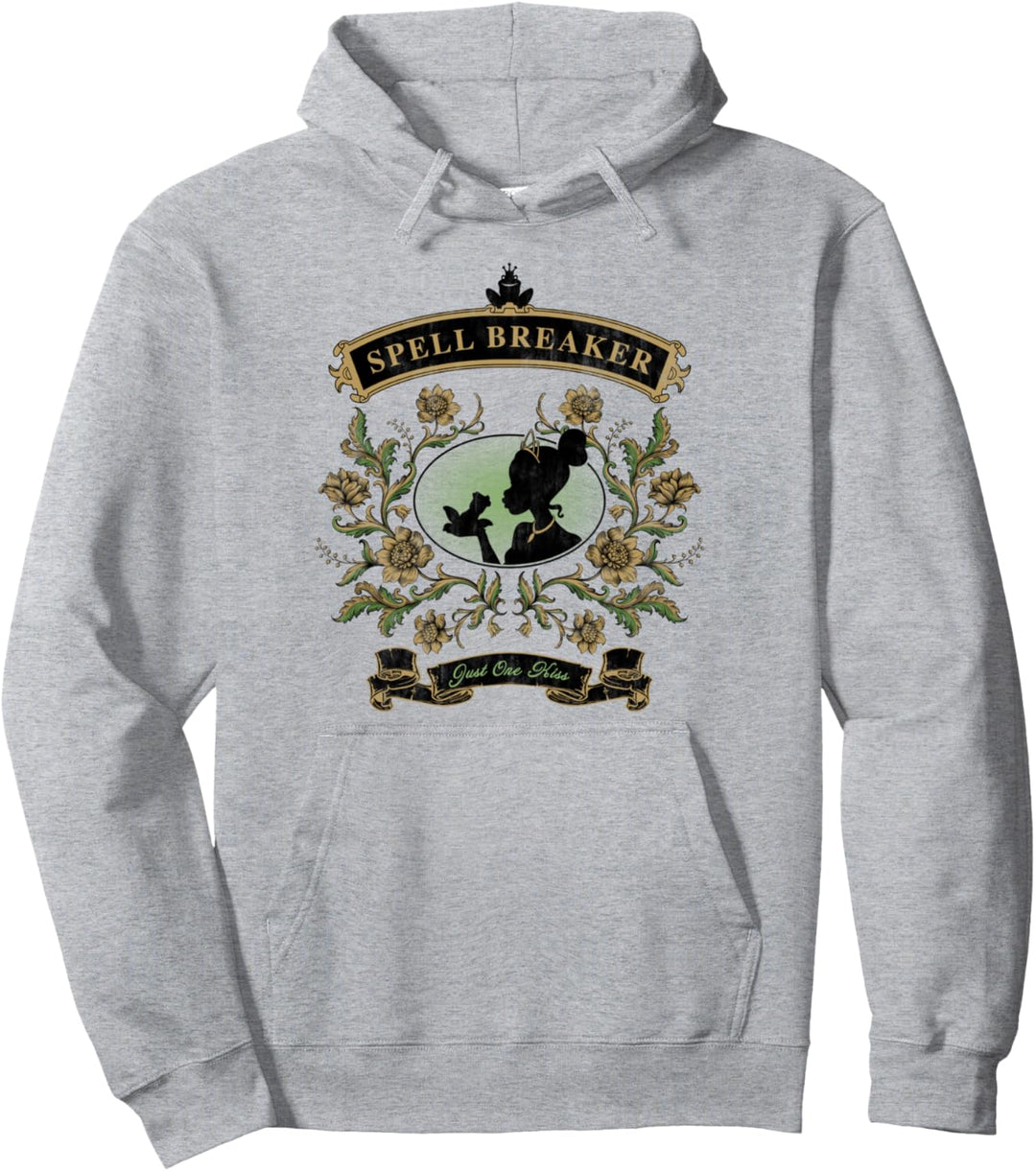 Disney Princess & The Frog Spell Breaker Floral Silhouette Pullover Hoodie