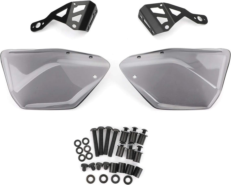 Topteng Handschutz Lenkerschalenschutz für BMW K1600GT K1600GTL 2011-2016 Grau, Grau