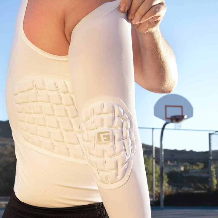 G-Form Padded Pro Team Basketball Sleeve - Arm Sleeves für Männer und Frauen L-XL Schwarz, L-XL Schw