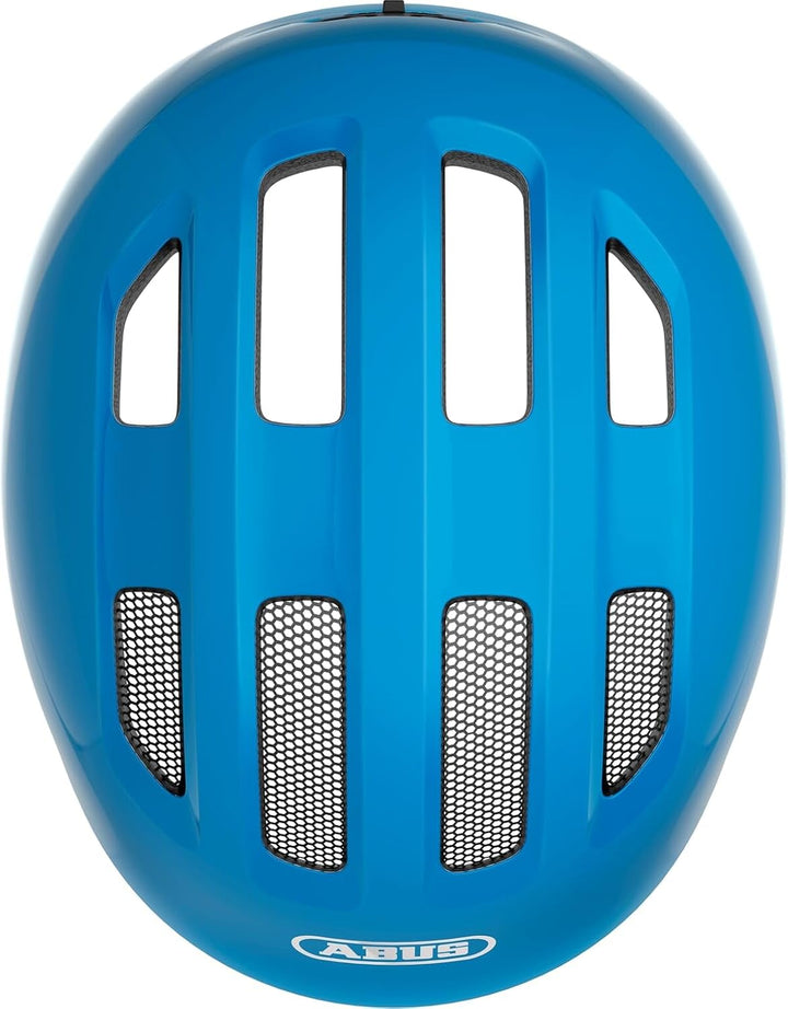 ABUS Kinderhelm Smiley 3.0 - Fahrradhelm mit tiefer Passform, kindergerechten Designs &amp; Platz für ei