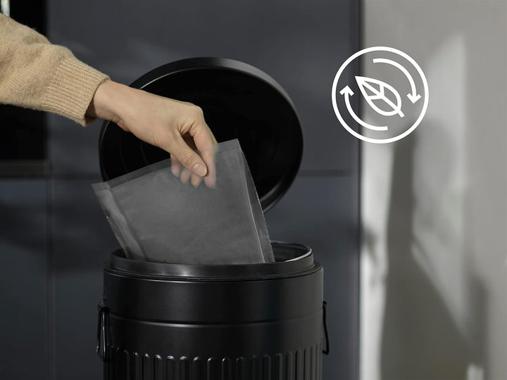 Electrolux 2x Rollen Plastiktüten für Vakuumverpackung, 28cmx6m, Modell EVSRR1, FDA-zugelassenes Mat