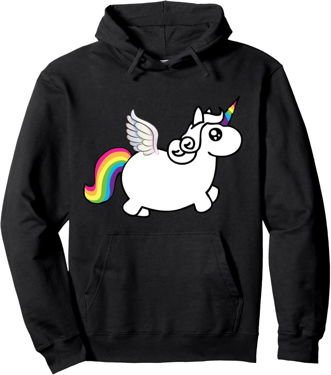Einhorn Glitzer Pullover Hoodie