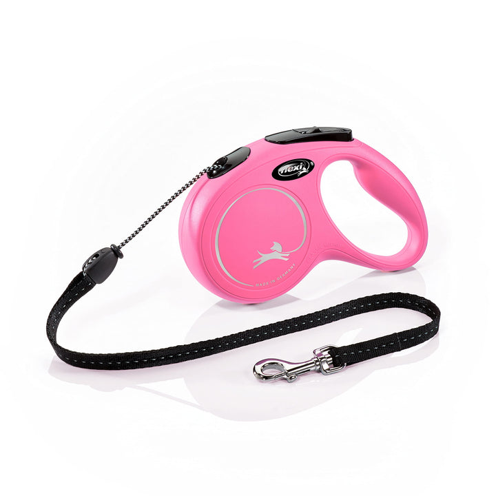 flexi New Classic M Seil 5 m pink für Hunde bis 20 kg 5 m (1er Pack) Pink, 5 m (1er Pack) Pink