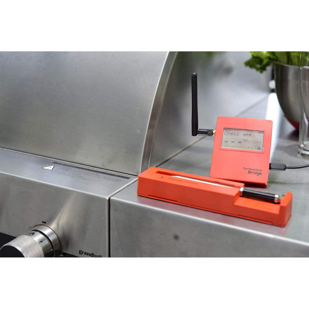 The MeatStick BR651 Set 3: mit WiFi Bridge, Ladegerät und Transporttasche