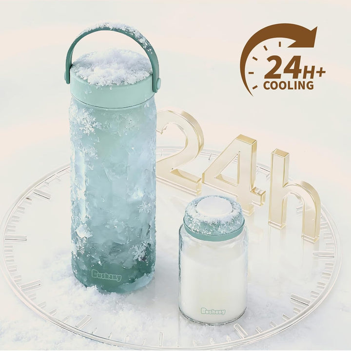 22oz Tragbare Brustmilchkühltasche für Unterwegs – Lebensretter mit 360° Rundumkühlung bis zu 24 Stu