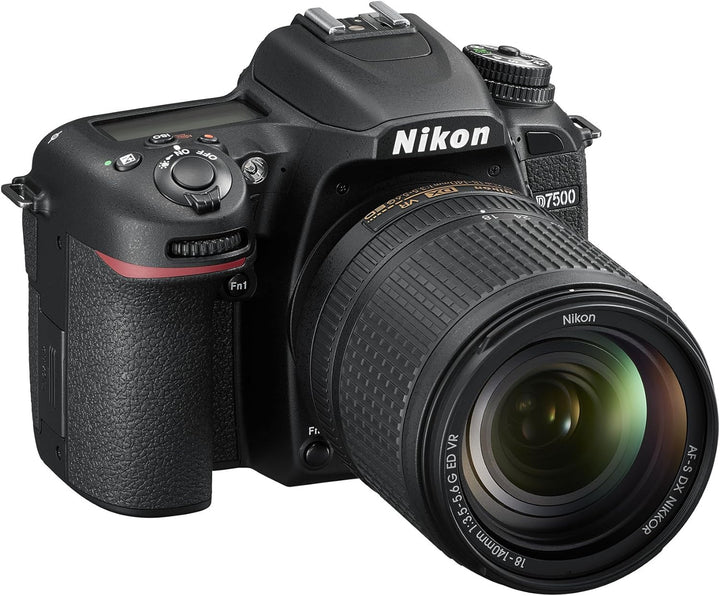 Nikon D7500 Digitale Spiegelreflexkamera mit Objektiv AF-S DX Nikkor 18-140 mm f/3.5-5.6G ED VR, 20,