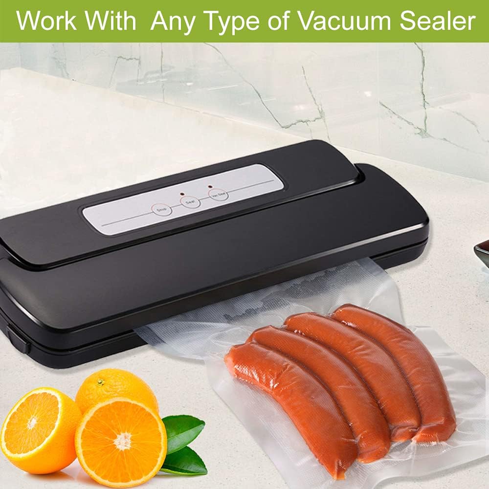 VacYaYa 100 Beutel 20x30cm Vakuumier Beutel Vakuumbeutel für Lebensmittel,BPA-Frei Sous Vide Vakuumi