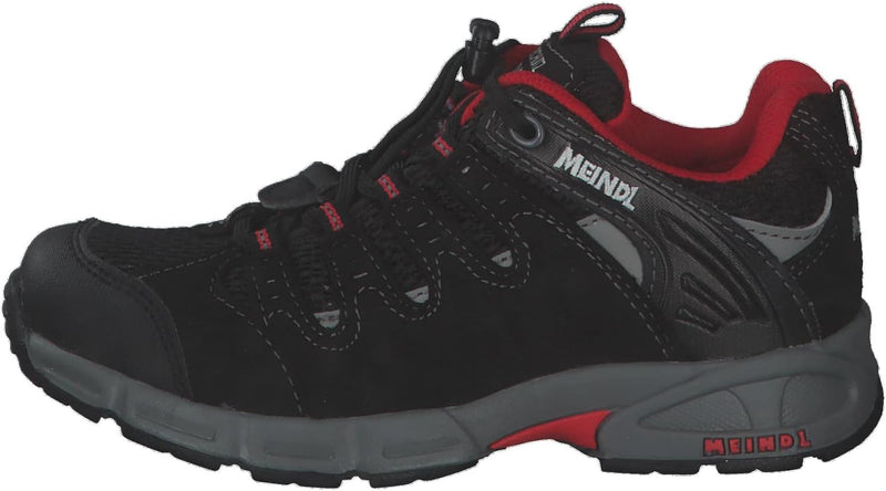 Meindl Herren Nebraska Trekking-& Wanderhalbschuhe 32 EU Schwarz, 32 EU Schwarz