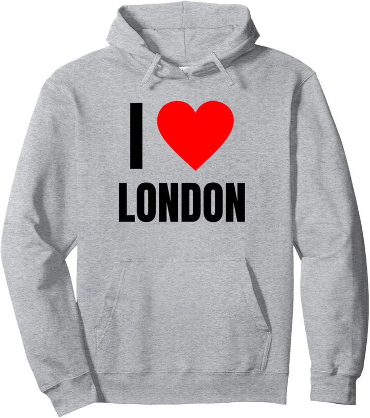 I Love London Name Personalisierte Frauen Herz BFF Freund Mädchen Pullover Hoodie