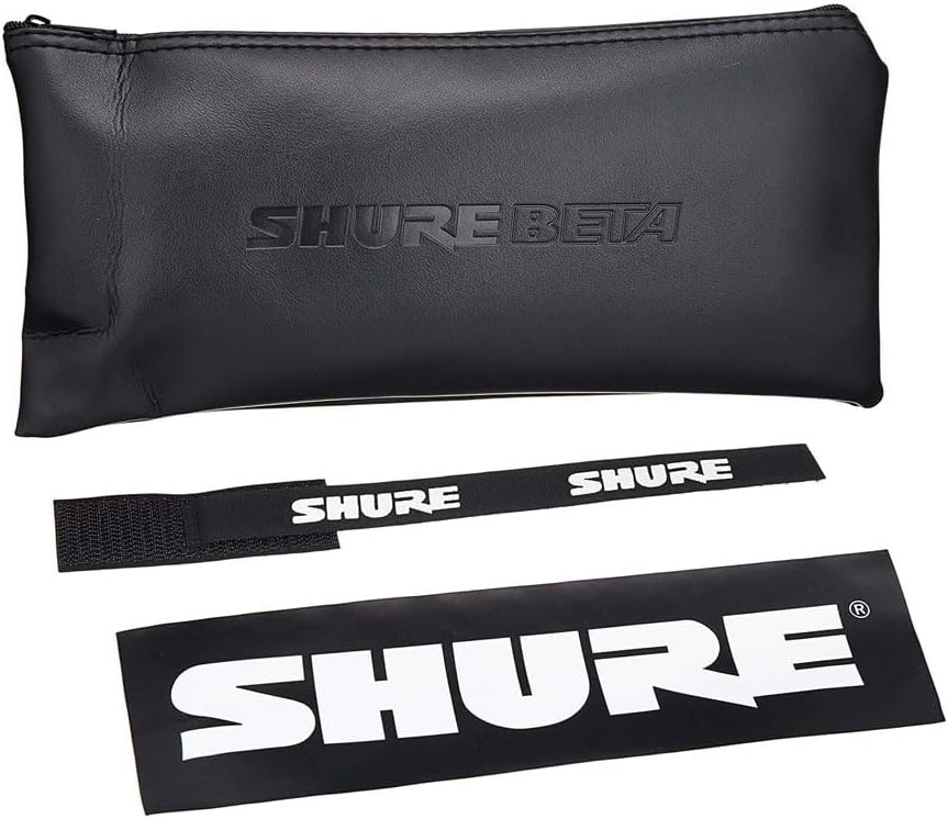 Shure BETA 91A Bass-Drum-Kondensatormikrofon mit Halbnierencharakteristik (mit integriertem Vorverst