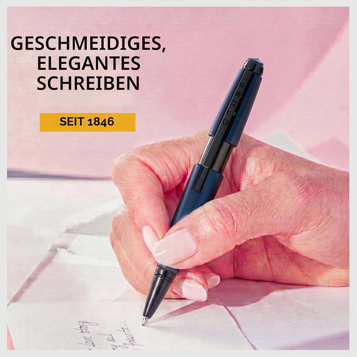 Cross Edge Rollerball (Strichstärke M, Schreibfarbe: schwarz, nachfüllbar, inkl. Premium Geschenkbox