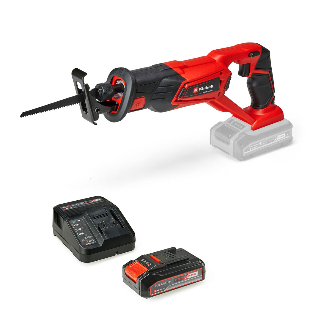 Einhell Akku-Universalsäge TE-AP 18/22 Li Power X-Change (18 V, Li-Ion, 2600 min-1 max. Hubzahl, 100