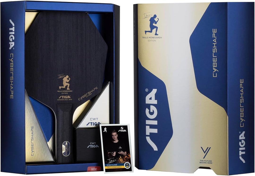 Stiga Tischtennisholz Cybershape Carbon CWT Truls Edition Master Konkav, Master Konkav