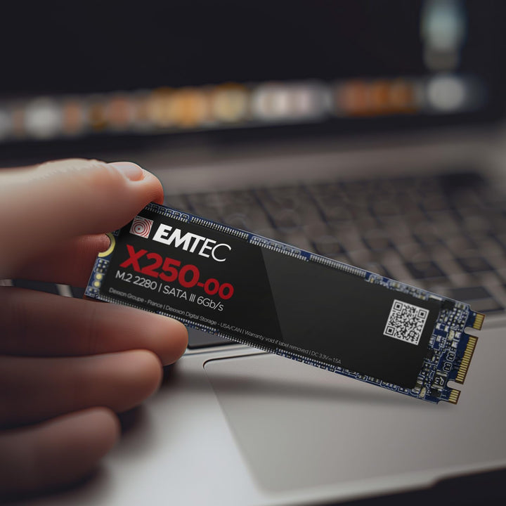 Emtec SSD M2 SATA x250 512GB Power Plus 3D NAND One size, One size