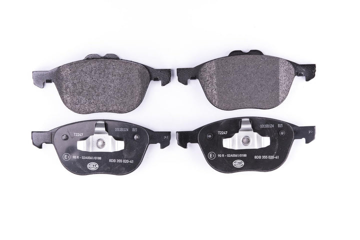 HELLA PAGID 8DB 355 020-411 Bremsbelagsatz - T2247 - Dicke/Stärke: 18.2mm - Bremssystem: Teves - nic