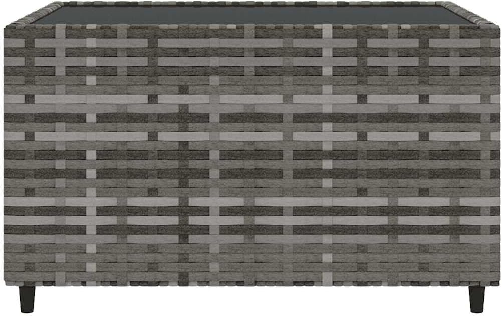 vidaXL Garten Lounge Set 4-TLG., Gartenmöbel Set mit Kissen, Sitzgruppe für Garten Terrasse, Modular