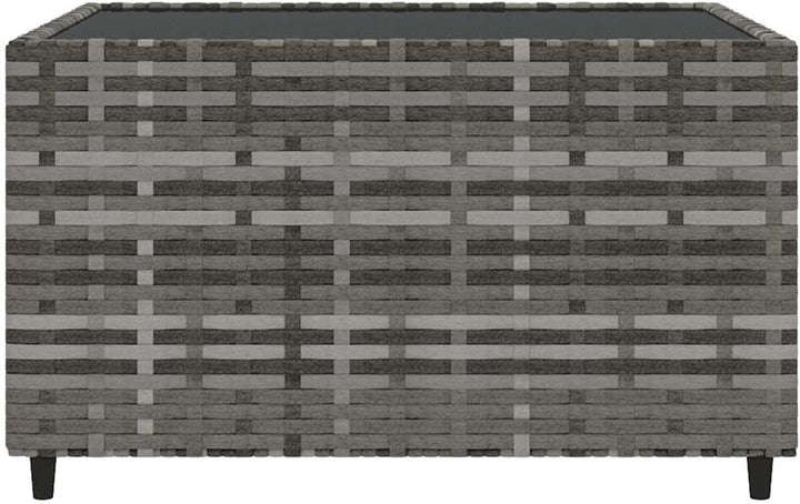 vidaXL Garten Lounge Set 4-TLG., Gartenmöbel Set mit Kissen, Sitzgruppe für Garten Terrasse, Modular