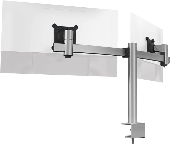 Durable Monitor Halterung 2 Monitore mit Tischklemme, für VESA Bildschirme 21-27", 360° drehbar, nei