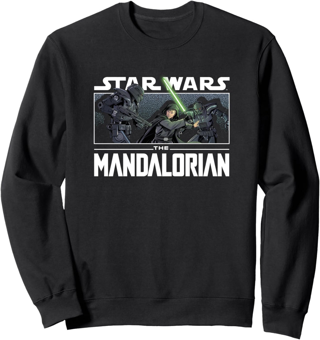 Star Wars: The Mandalorian Luke Skywalker Vs. Dark Troopers Sweatshirt
