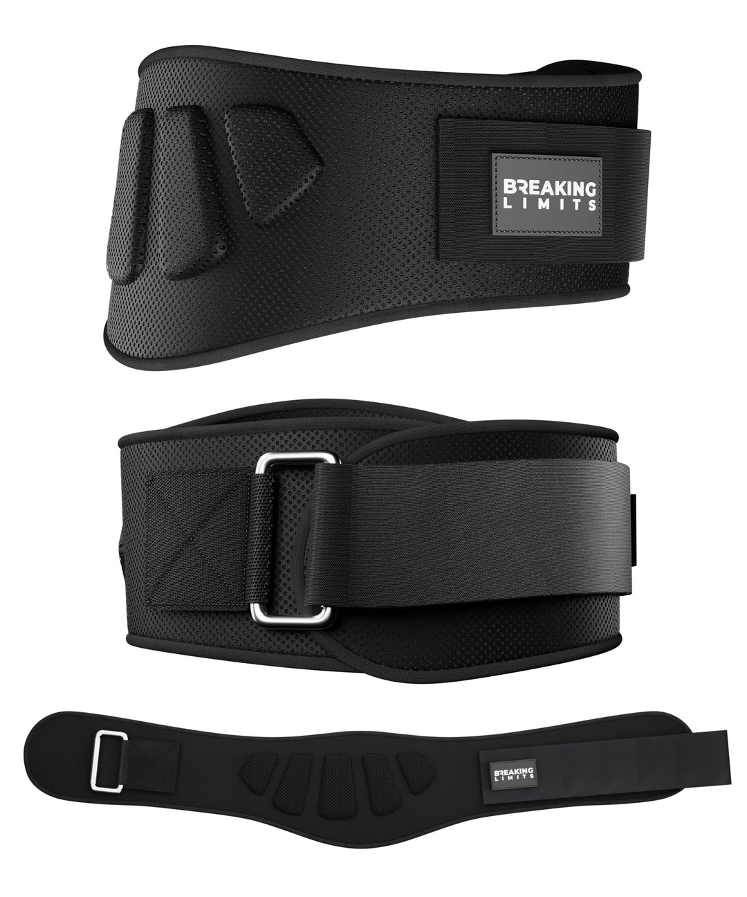 BREAKING LIMITS Gewichthebergürtel Herren & Damen - Gewichtsgürtel für Krafttraining & Gewichtheben,