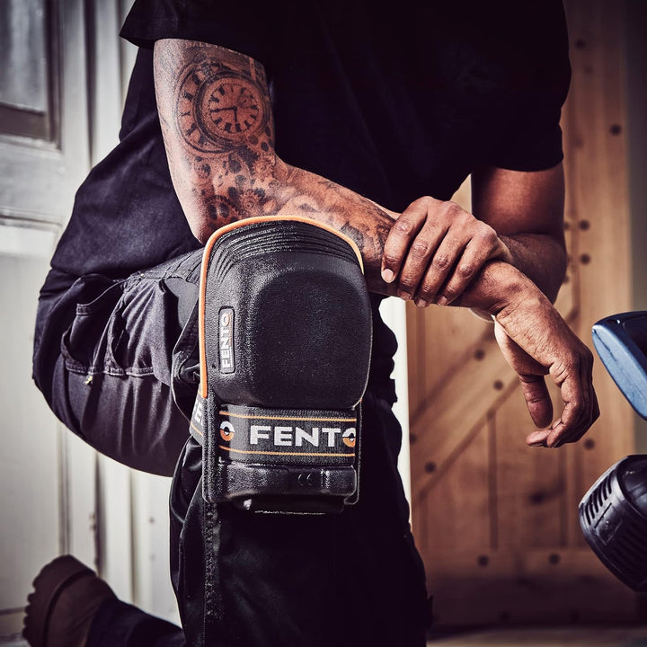 FENTO ORIGINAL - Knieschoner Arbeiten für Profis im Baugewerbe, Boden- und Fliesenleger, Garten- und