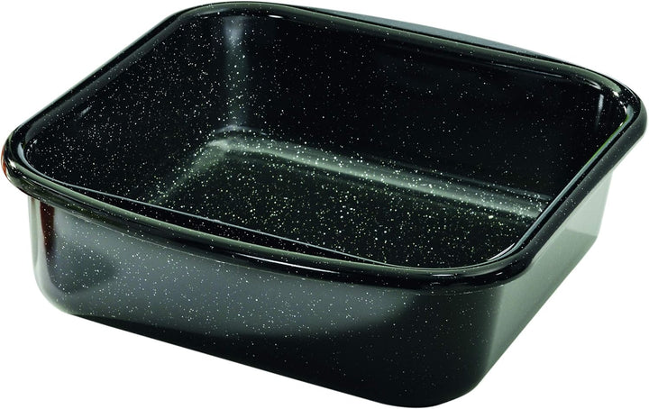 Riess, 0432-022, Bratrohrpfanne Mini, innen 22 x 22 x 7.5 cm, CLASSIC BACK- UND BRATFORM, Emaille, s