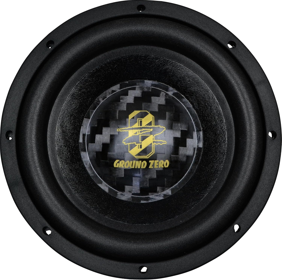 Ground Zero GZW 10-30A – 30th Anniversary 10 Zoll SQ Subwoofer, 450W RMS, 2x2 Ohm, Carbon Membran, K