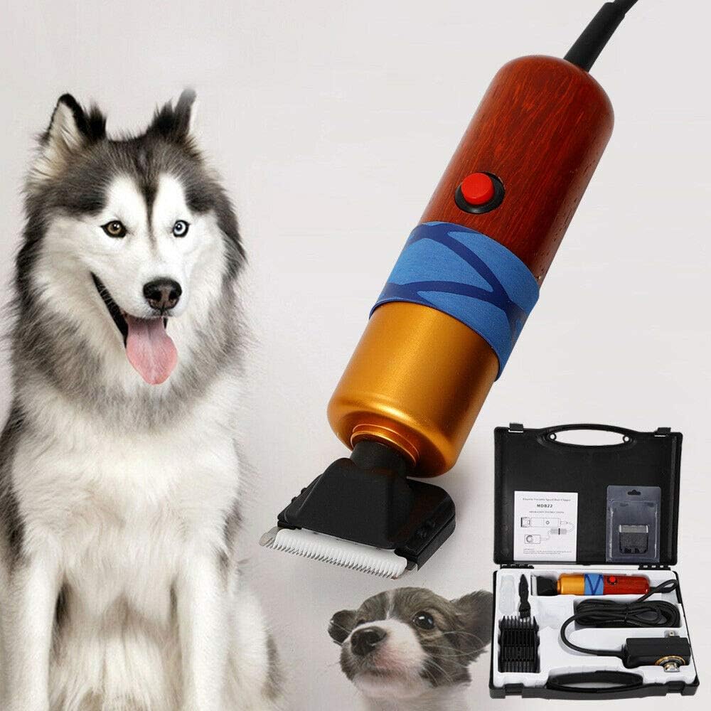200W Schaf Schermaschine Hunde Katze Tierhaarschneider Rasierer Trimmer Satz mit Ersatzklinge für Hu