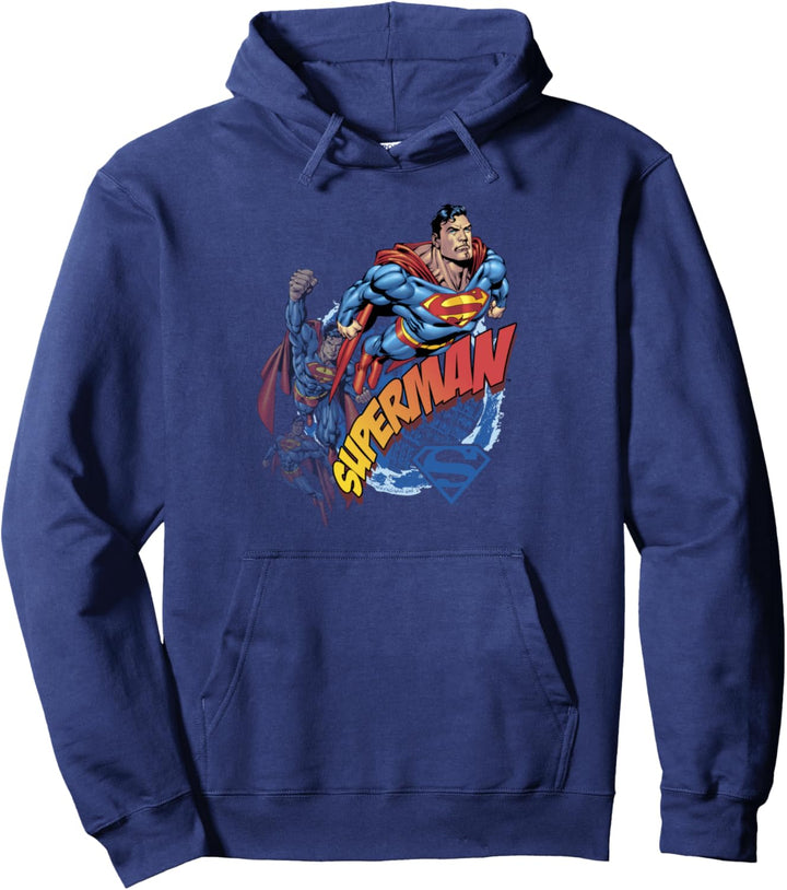 Superman Up Up and Away Pullover Hoodie