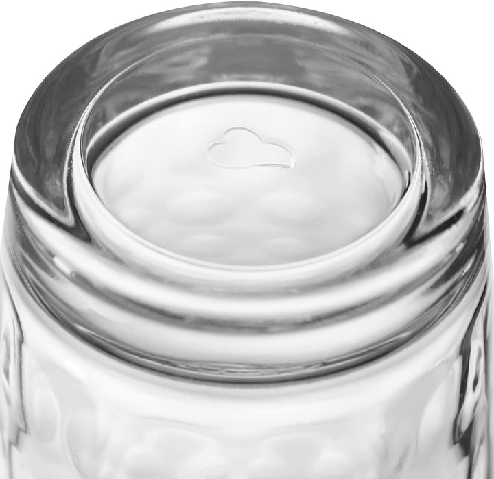 LEONARDO HOME Trinkglas OPTIC 4er-Set 540 ml, 012548, Glas, 540 milliliters