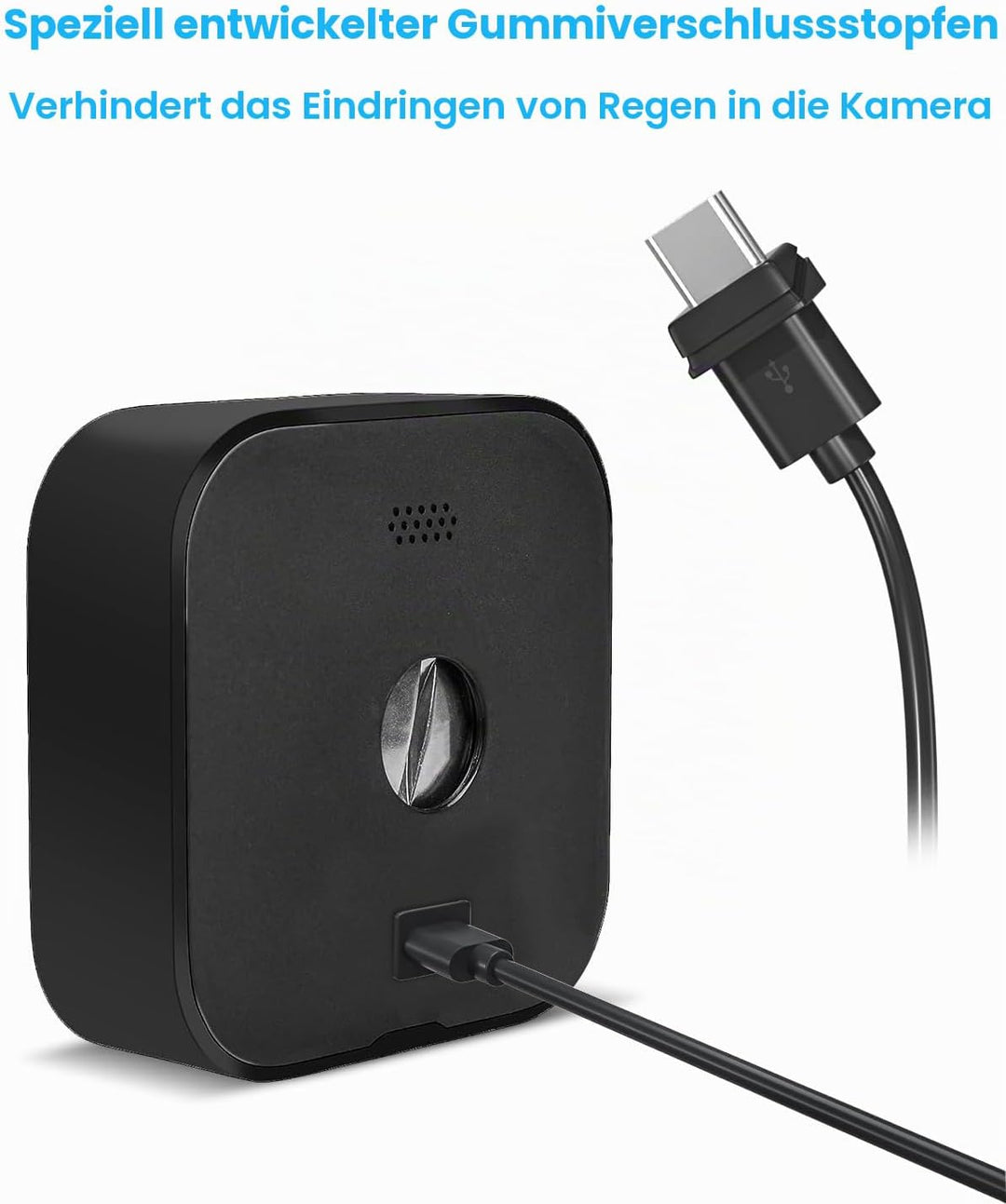 5 W Solarpanel für Blinkkamera im Freien, Solarpanel-Ladegerät mit Akku, kompatibel mit New Blink Ou