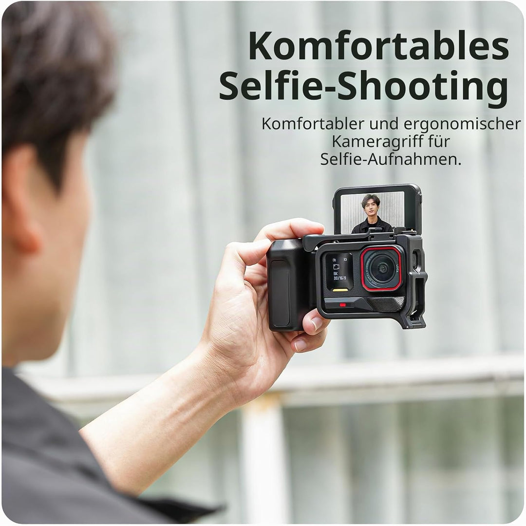 Gdraco Xplorer Grip Kit für Insta360 Ace Pro/2 Seitengriff Griff für Insta360 Ace Pro 2/Ace Pro