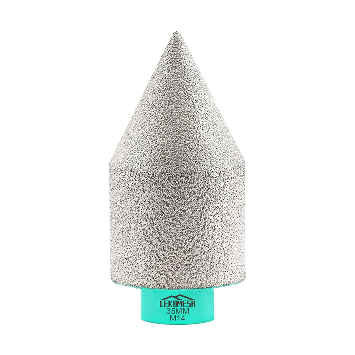 Diamant Fasenfräser 2-35mm LEKOMESH - Diamant Senksenker mit zum Formen Vorhandener Löcher Feinstein
