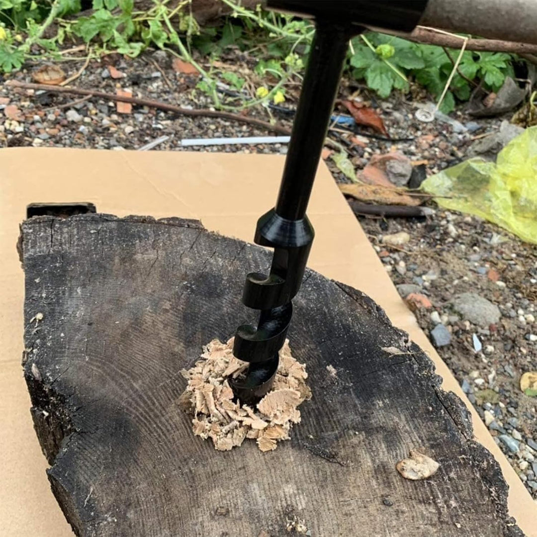 Holzbohrer Manuell Bushcraft Survival Scotch Eye Hand-Holzbohrer für Bushcraft-Rucksack und Camping