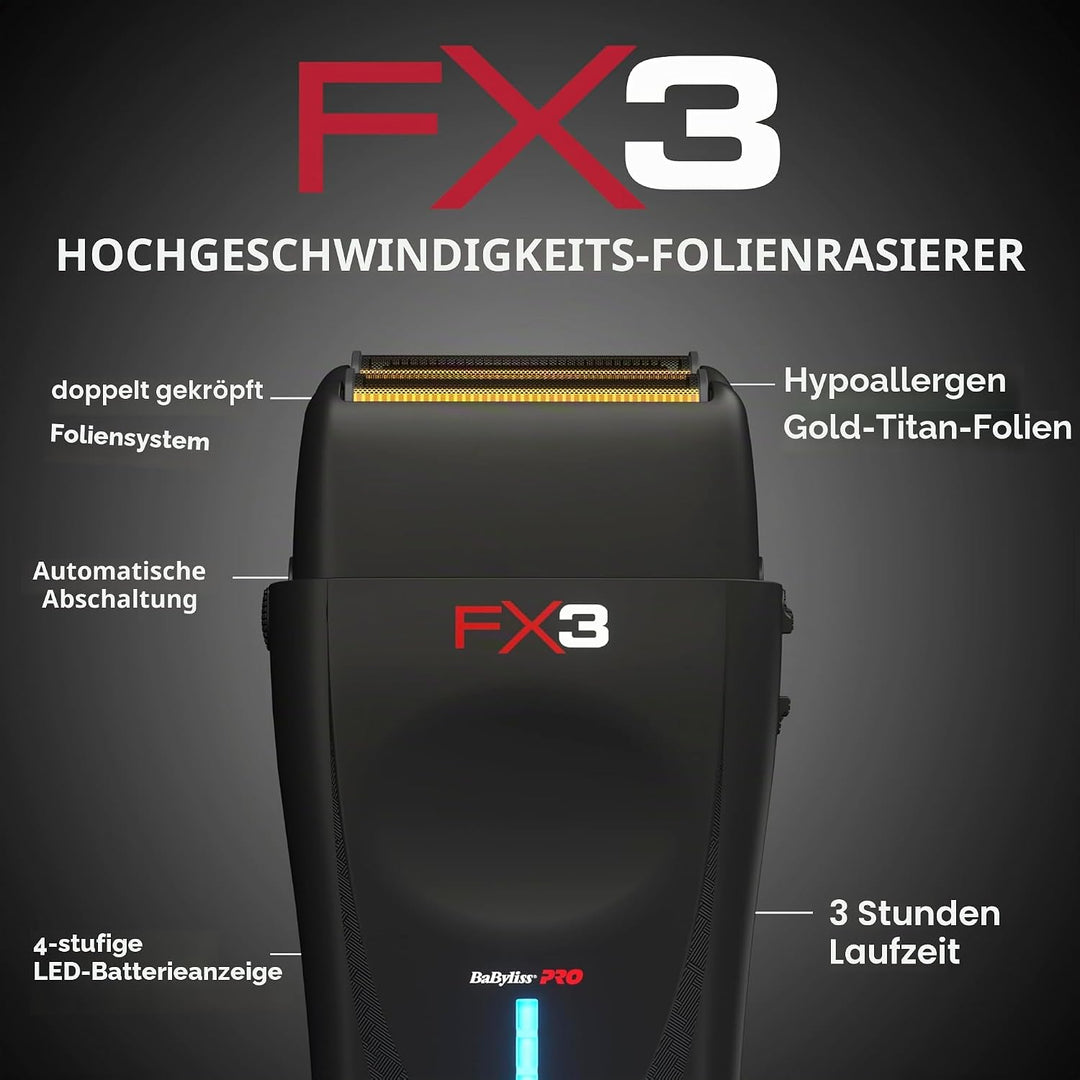 BaBylissPRO Barberology FX3 Collection Rasierer, Rasierer