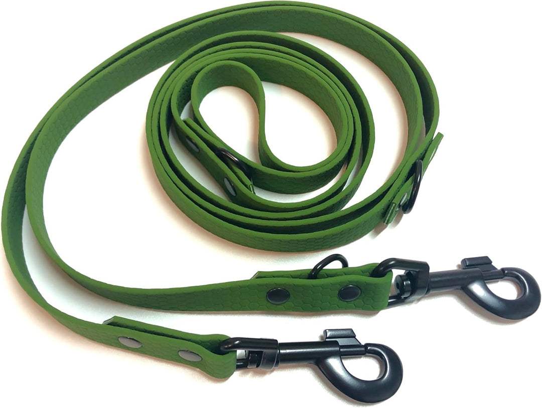 3-fach verstellbare Leine, Hundeleine aus Hexa-Gurtband (2,5m), 2,5m