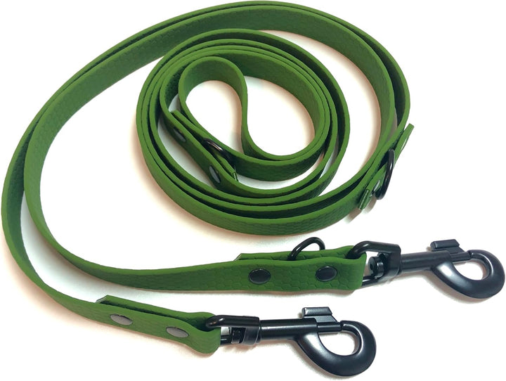 3-fach verstellbare Leine, Hundeleine aus Hexa-Gurtband (2,5m), 2,5m