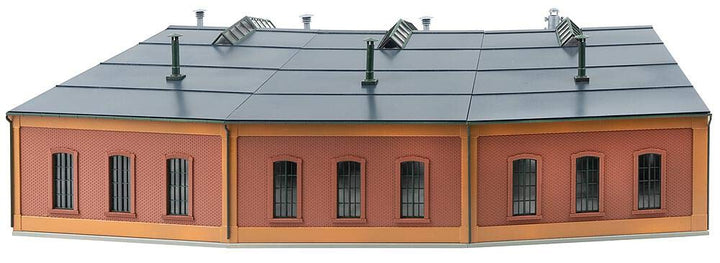 Faller FA120281 Ringlokschuppen mit 12°-Teilung, Mehrfarbig