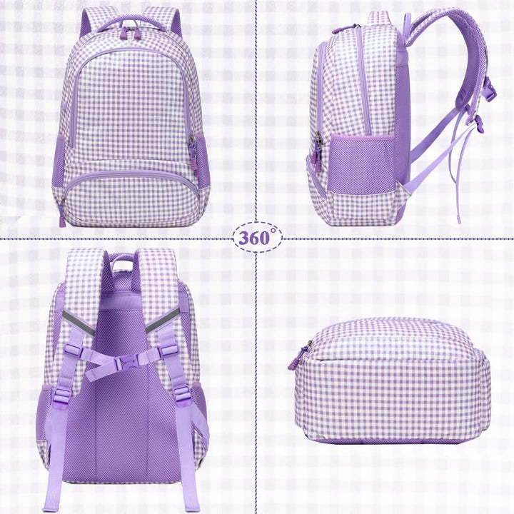 Schulrucksack Kinder Mädchen Grundschule Schultaschen Sets für Mädchen Kinderrucksack Daypack Gross