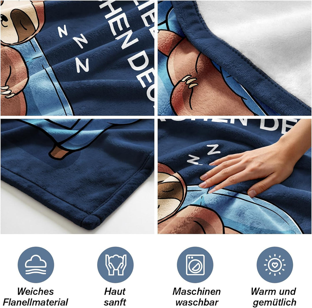 Geschenk für Bruder - Kuscheldecke, Geschenk Bruder Geburtstag, Geburtstagsgeschenk, Bruder