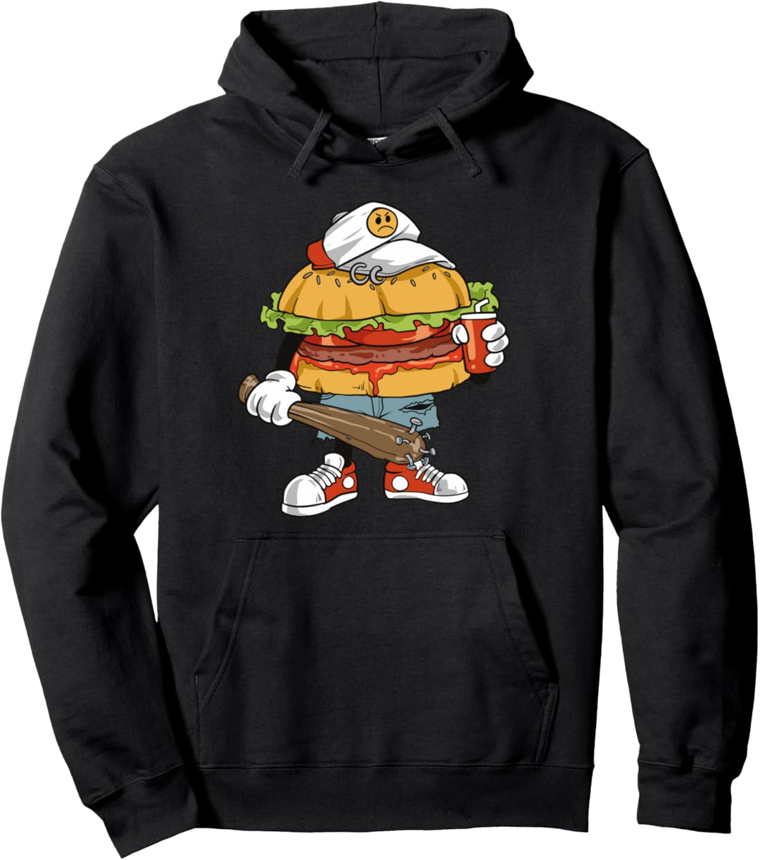 Burger Pullover Hoodie