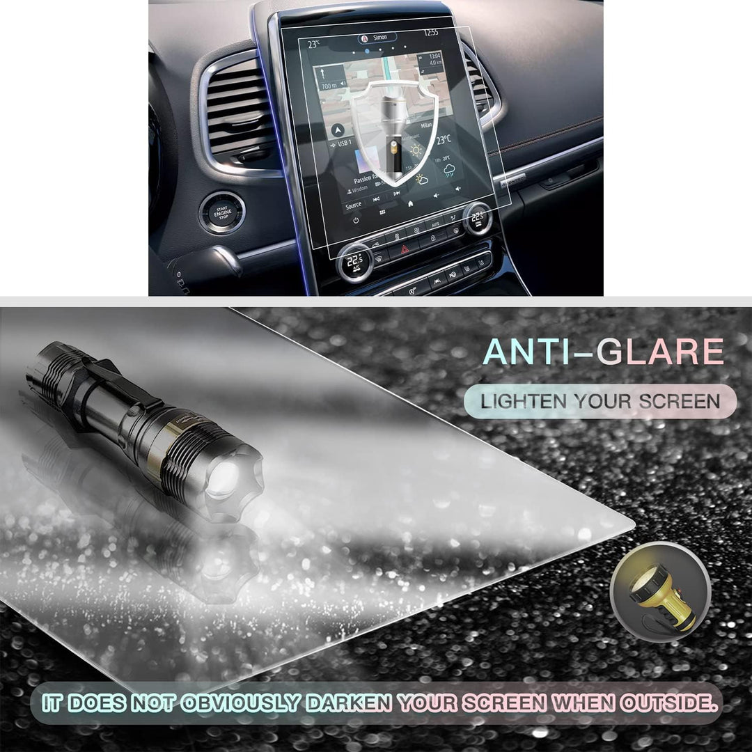 CDEFG [2 Stück] Navigation Schutzfolie 4H Kratzfest Kompatibel mit 2020 2021 2022 Renault Espace 5 E