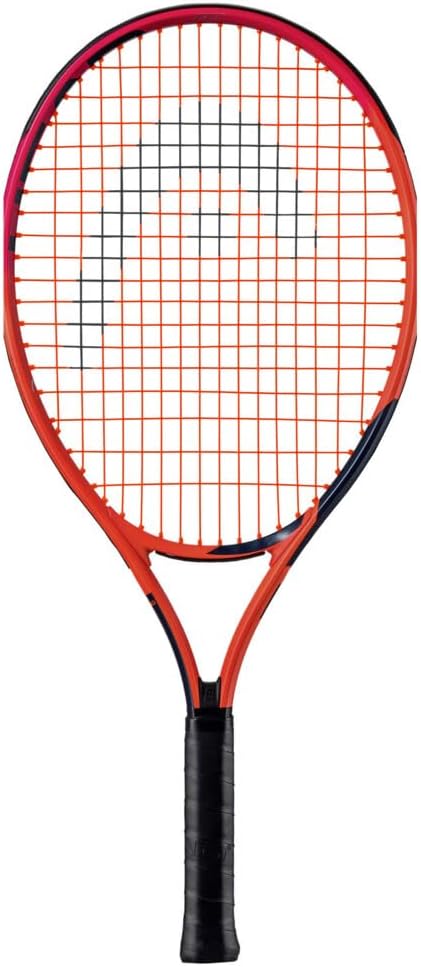 HEAD Unisex Jugend Radical Jr. 23 Tennis Racket, mehrfarbig, 6-8 Jahre Rot 6-8 Jahre, Rot 6-8 Jahre