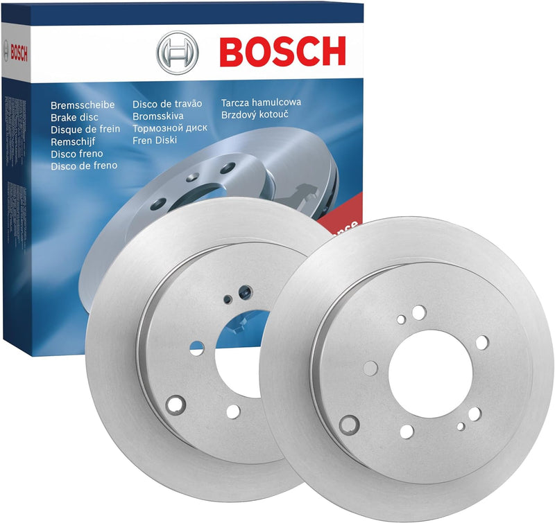 Bosch BD1222 Bremsscheiben - Vorderachse - ECE-R90 Zertifizierung - zwei Bremsscheiben pro Set